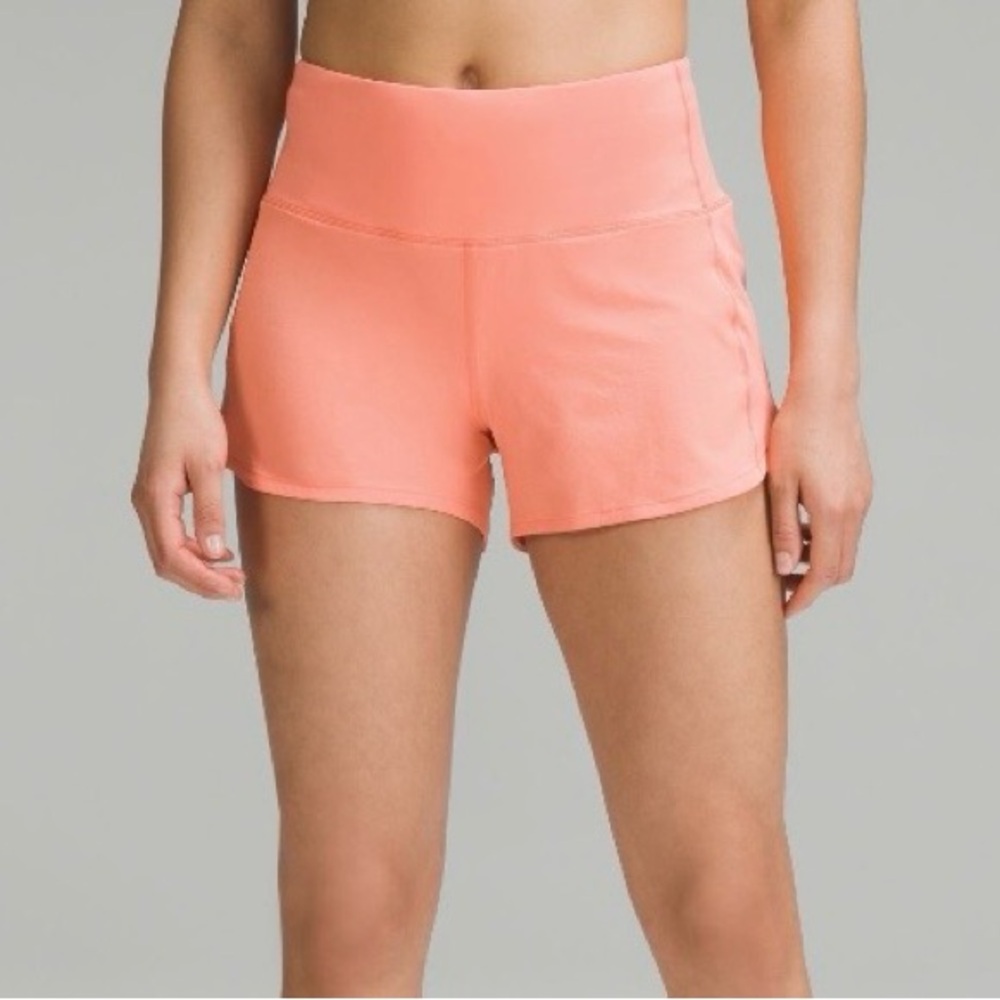 Lululemon Speed Up High Rise Lined Short 4”